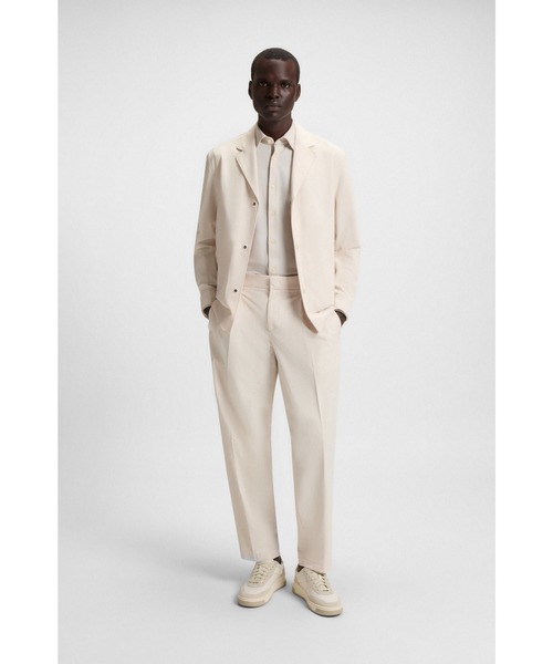 BOSS（HUGO BOSS） ワイドパンツ パンツ リラックスフィットパンツ は