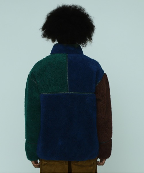 「MANASTASH」 ブルゾン X-LARGE ダークグリーン メンズ_画像4