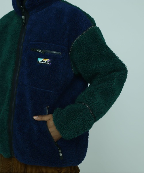 「MANASTASH」 ブルゾン X-LARGE ダークグリーン メンズ_画像6