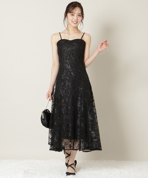 WILLSELECTION（ウィルセレクション） ドレス フラワーレースキャミ