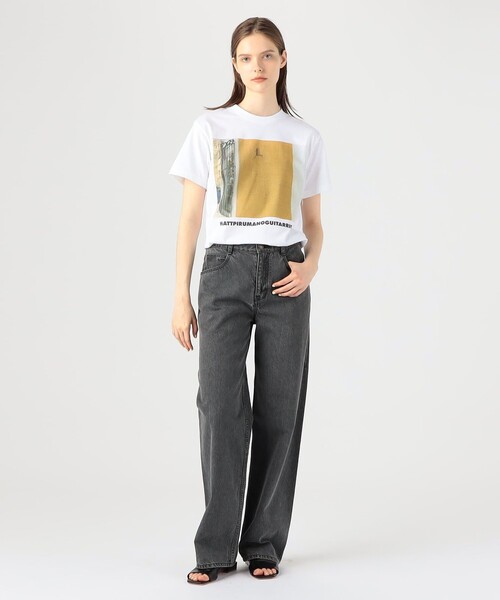 「TANGTANG」 半袖Tシャツ S ホワイト系その他 レディース_画像2