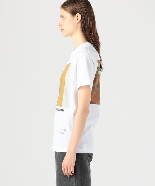 「TANGTANG」 半袖Tシャツ S ホワイト系その他 レディース_画像4