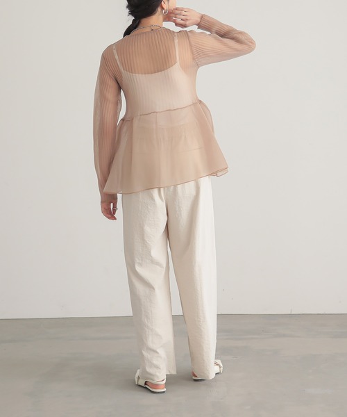 「for/c」 ニットカーディガン M ブラック レディース_画像4