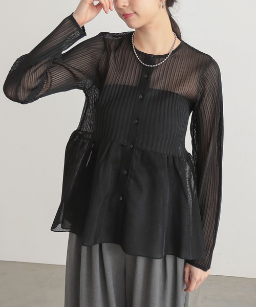 「for/c」 ニットカーディガン M ブラック レディース_画像8