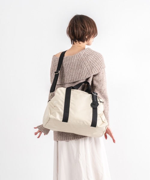大容量✨ジャックゴム WALLI パンチングナイロン 2wayボストンバッグ jack gomme（ジャックゴム） ボストンバッグ 「JACK GOMME」ボストン