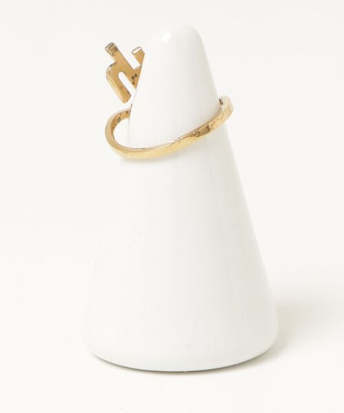 「ete」 リング 7号 ゴールド レディース_画像2