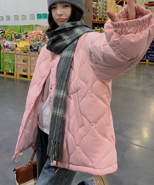 ダウンコート ダウンジャケット ベーシックキルティングブルゾン