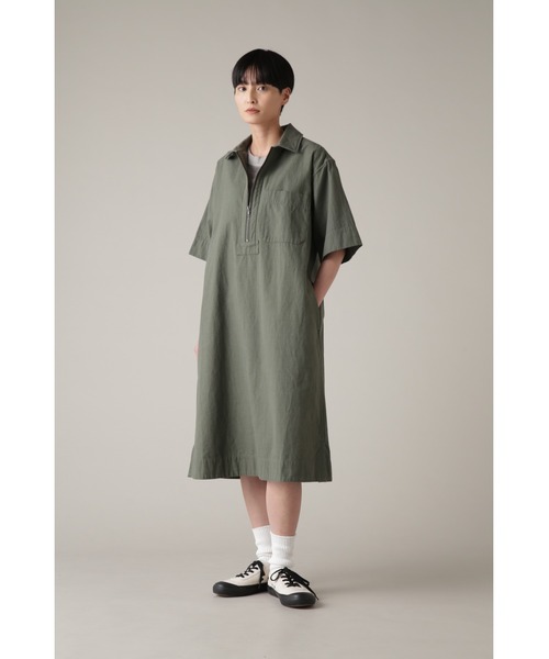 「MHL.」 半袖ワンピース 1 ブラック レディースの画像