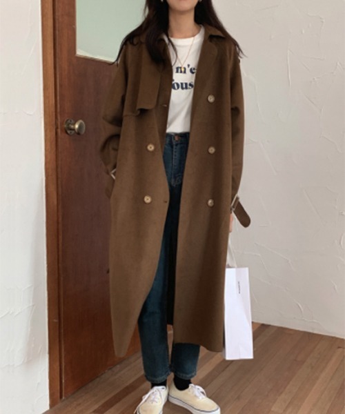 「a lot of love」 コート FREE ブラウン レディース_画像3
