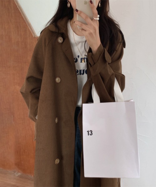 「a lot of love」 コート FREE ブラウン レディース_画像4