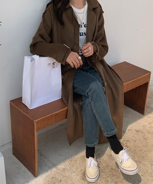 「a lot of love」 コート FREE ブラウン レディース_画像5