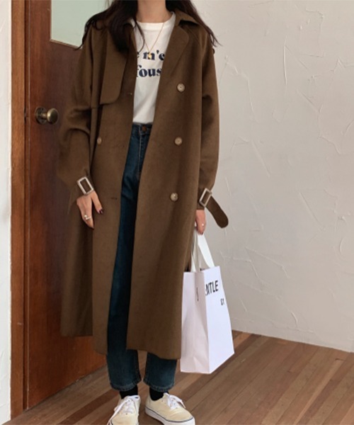 「a lot of love」 コート FREE ブラウン レディース_画像7