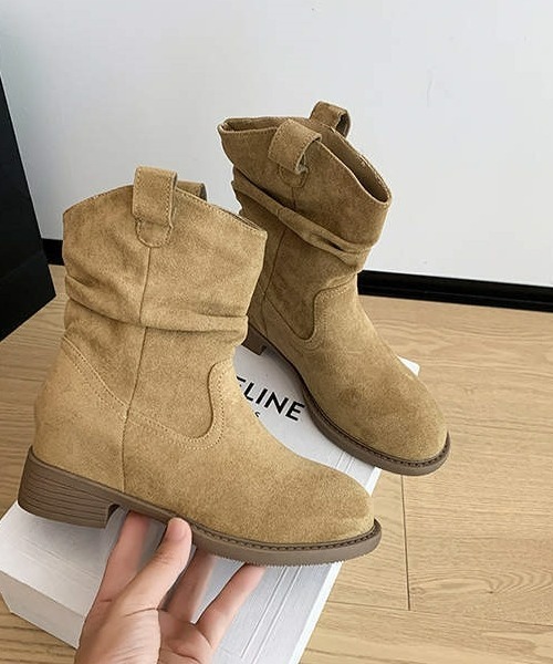 YELLO ショートブーツMERCURIOSHORTBOOTS 最終値下げYELLOショートブーツMERCURIOSHORTBOOTS XL YELLOショート