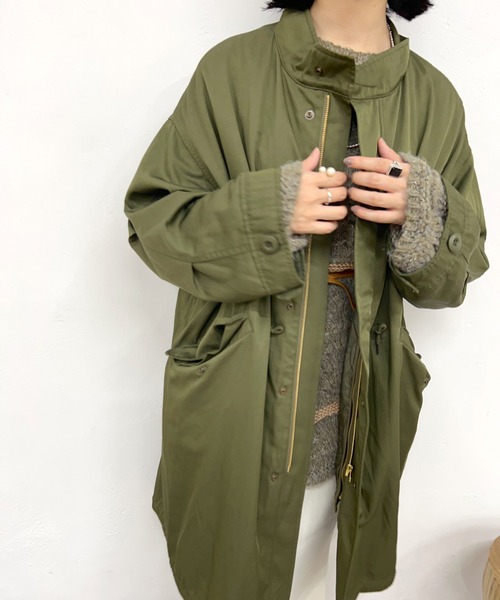 SHENERY（シーナリー） モッズコート 38 カーキ レディース : ZOZOTOWN