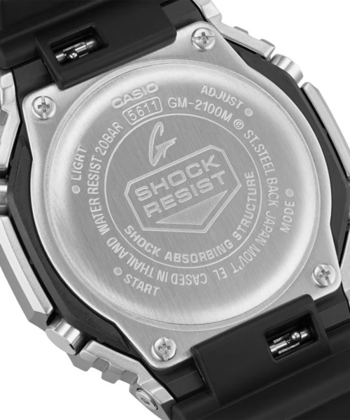 腕時計 G-SHOCK/ジーショック 腕時計 GM-2100M-1AJF メンズ レディースの画像