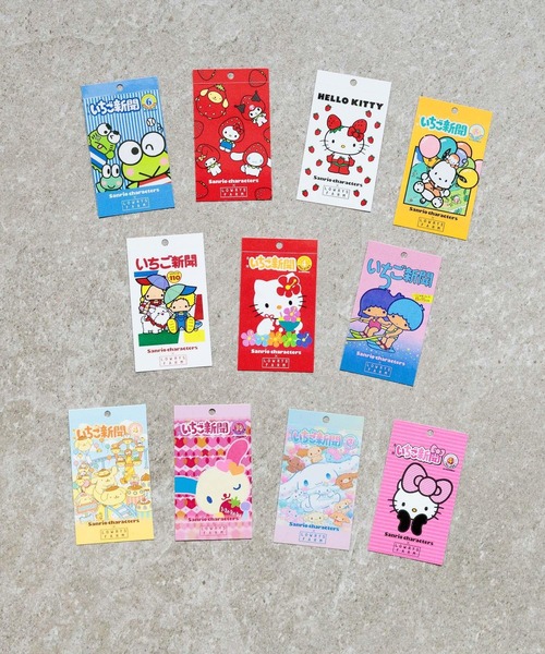 Me%（ミィパーセント） キーホルダー 「いちご新聞」トイキーホルダー