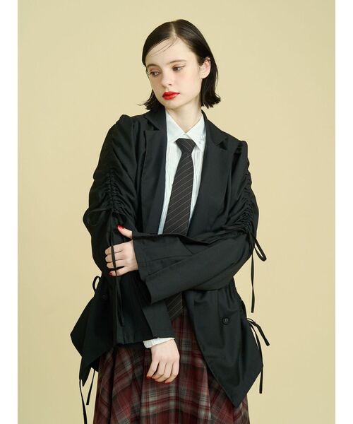 jouetie（ジュエティ） ジャケット テーラードジャケット ギャザー