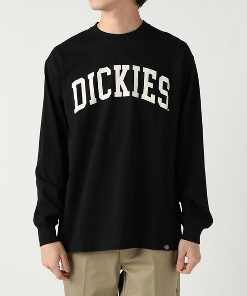 Dickies（ディッキーズ） ヘンリーネック tシャツ アーチロゴ ロング