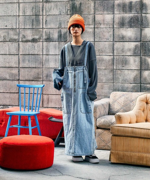 niko and…（ニコアンド） ジャンパースカート 「MODE NORM CORE