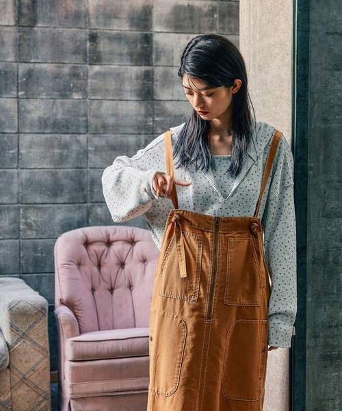 niko and…（ニコアンド） ジャンパースカート 「MODE NORM CORE