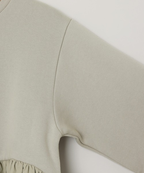 「andme」 「alma design」スウェットカットソー FREE オフホワイト レディース_画像5