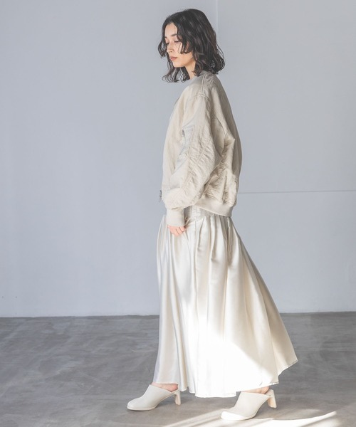 「A part by」 スカート MEDIUM ライトブルー レディース_画像3