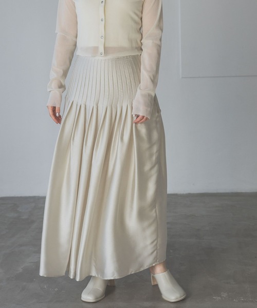 「A part by」 スカート MEDIUM ライトブルー レディース_画像6