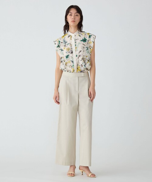 「TOMORROWLAND collection」 パンツ 32 ネイビー レディース_画像2