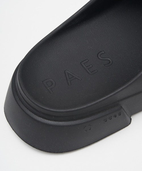 「PAES」 フラットサンダル 25 グレイッシュベージュ レディース_画像9