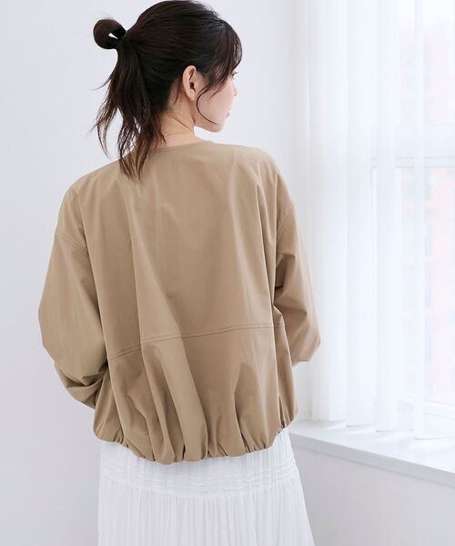le.coeur blanc（ルクールブラン） ブルゾン アウター サーブルクロス