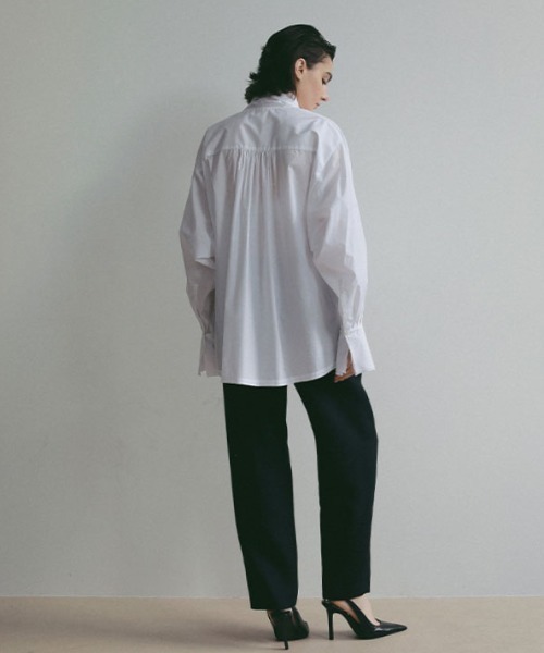 パンツ SANTEセンタークリーステーパードパンツ レディースの画像
