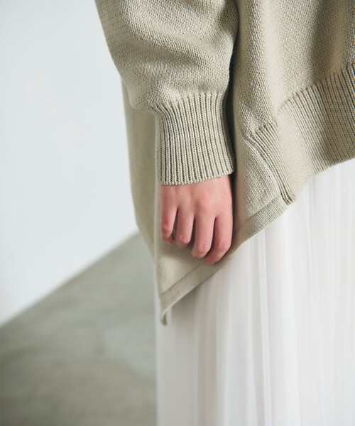 「GRACE CONTINENTAL」 ニットカーディガン 36 ブルー レディース_画像5