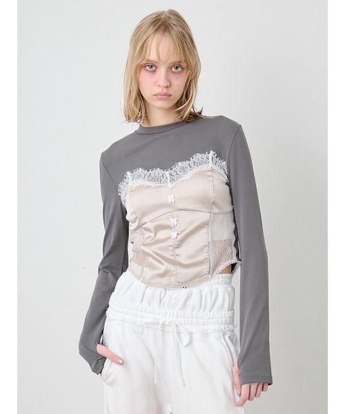 SORIN（ソリン） tシャツ Corset Docking Top/コルセットドッキング