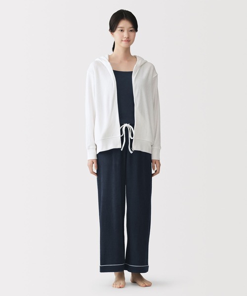 無印良品（MUJI） パジャマ ルームウェア 婦人 着るタオル 両面パイル