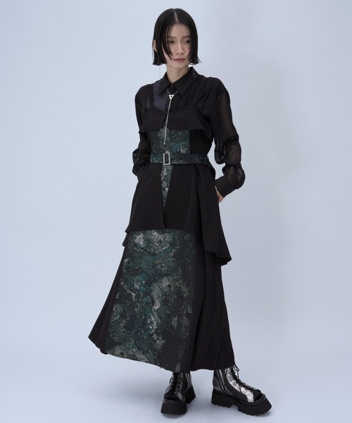 S*p様 完売美品✨️ハレHAREジャガードガラキリカエスカートオケージョン薔薇 S*p様 完売美品✨️ハレHAREジャガードガラキリカエスカート
