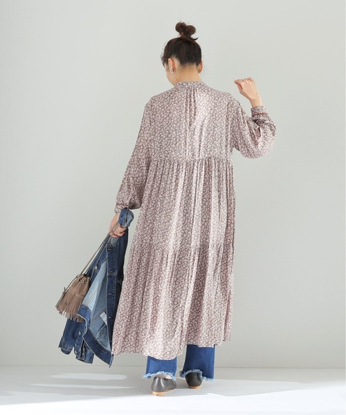 「JOURNAL STANDARD relume」 長袖ワンピース FREE ブラック レディース_画像6