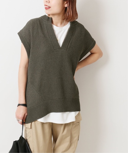 スピックアンドスパン　ニットベスト Spick＆Span（スピック アンド スパン） 「Spick & Span」 ニット