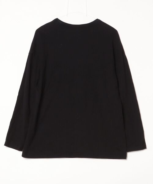 「Juha」 長袖Tシャツ 3 ブラック メンズ_画像2