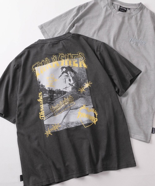 THRASHER モノクロフォト T-shirt THRASHER（スラッシャー） tシャツ 「70」「THRASHER/スラッシャー