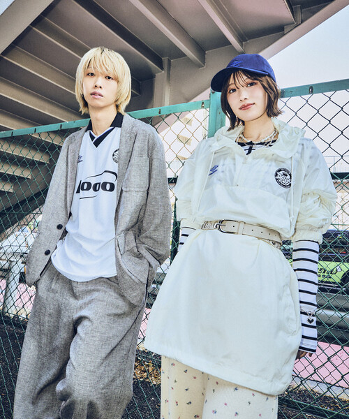 umbro（アンブロ） ブルゾン アウター × Aooo アノラックパーカー