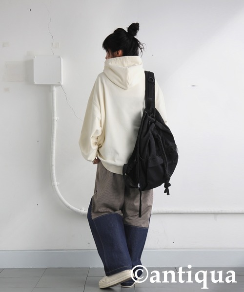 「antiqua」 デニムパンツ LARGE ブルー系その他 レディース_画像4