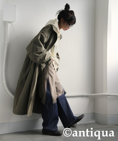 「antiqua」 デニムパンツ LARGE ブルー系その他 レディース_画像6