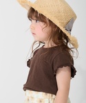 tシャツ カット楊柳Tシャツ キッズ 子供服 女の子の詳細画像1
