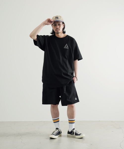 「HUF」 半袖Tシャツ X-LARGE ブラック メンズ_画像3