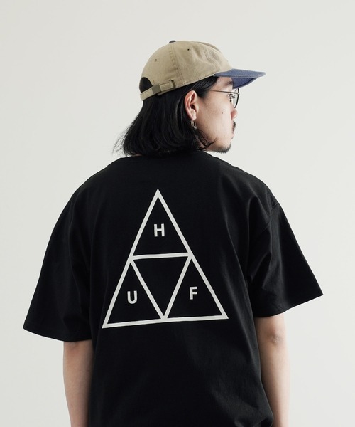 「HUF」 半袖Tシャツ X-LARGE ブラック メンズ_画像5