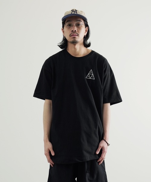 「HUF」 半袖Tシャツ X-LARGE ブラック メンズ_画像6