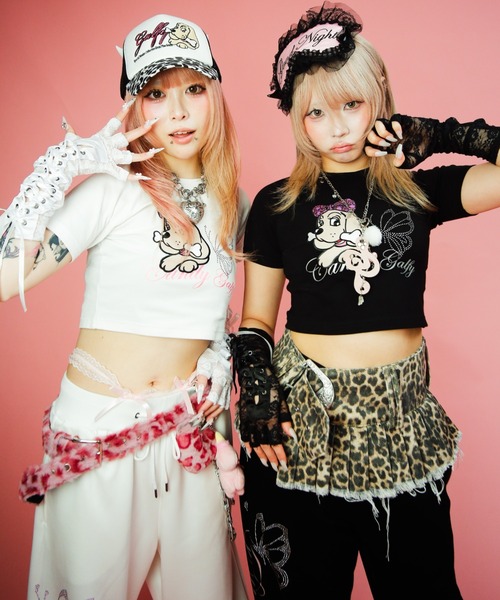 GALFY（ガルフィー） tシャツ 半袖 「GALFY」ピカピカギャルちゃん