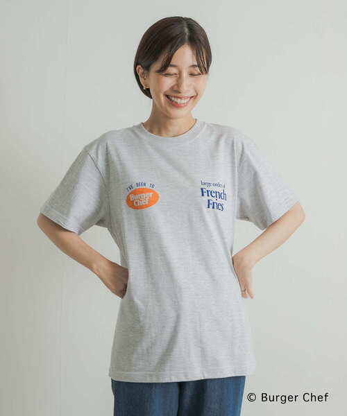 「GOOD ROCK SPEED」 半袖Tシャツ FREE グレー系その他 レディース_画像5