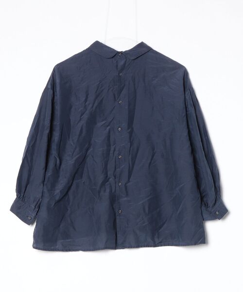 「LA MARINE FRANCAISE」 長袖ブラウス ONE SIZE ネイビー レディース_画像2
