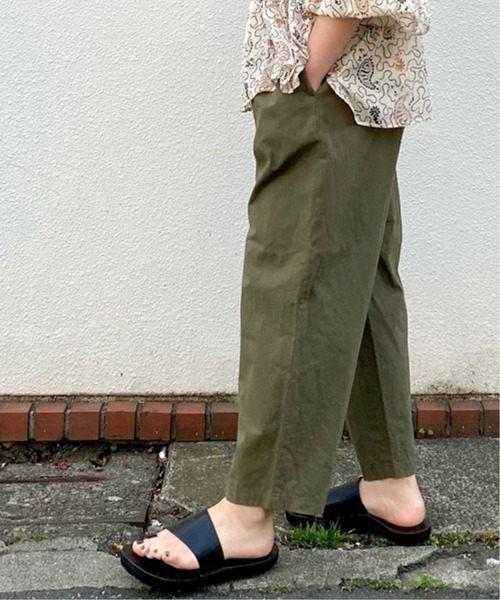 「JOURNAL STANDARD LUXE」 イージーパンツ MEDIUM ブルー レディース_画像3